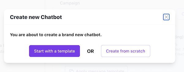 hatch ai setup - template vs scratch