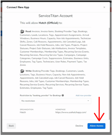 servicetitan-migration-04-allow-access