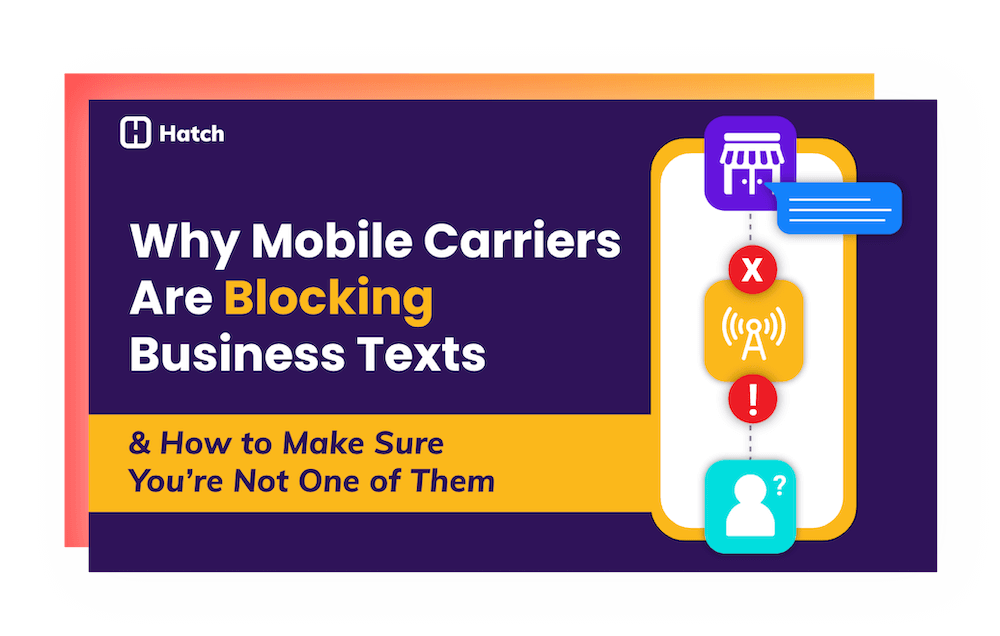 mobile carriers blocking business texts - guide cover